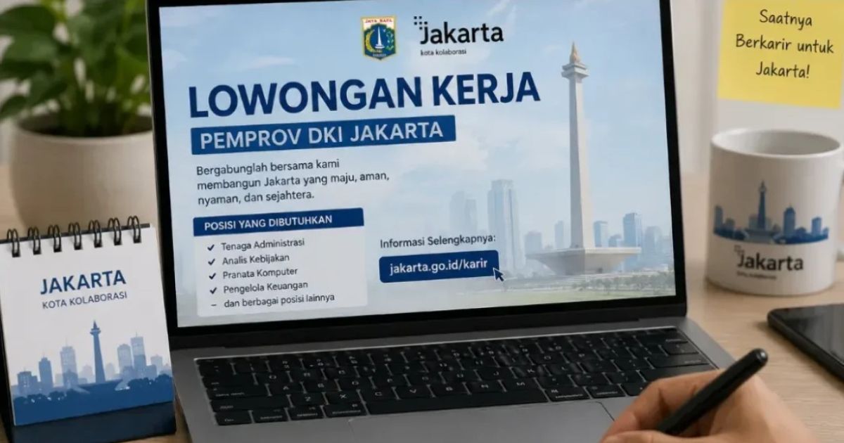 Pemprov DKI Buka Ribuan Lowongan Kerja Jangka Pendek dengan Gaji Setara UMP Jakarta Tahun Depan