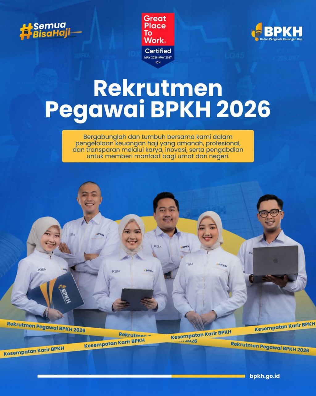 Rekrutmen Massif BPKH 2026: Peluang Emas Profesional Keuangan Awasi Dana Haji