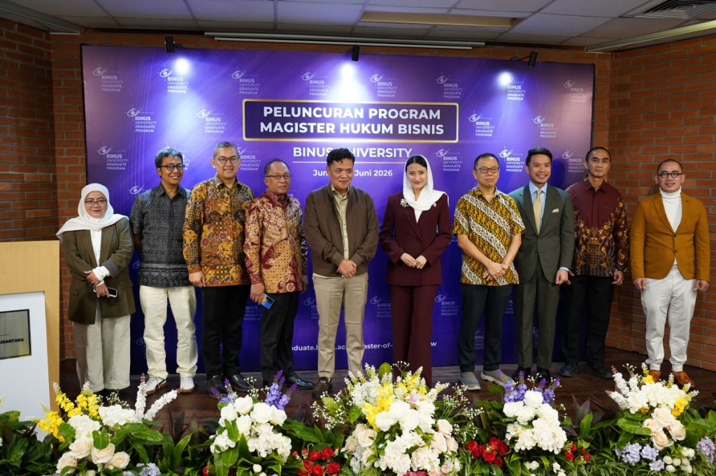 BINUS Buka Pintu Magister Hukum Bisnis, Lulusan Non-Hukum Kini Bisa Lanjutkan Studi S2