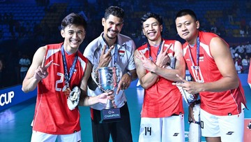 Reidel Toiran Ukir Sejarah Baru: Pelatih Asal Kuba Bawa Timnas Voli Indonesia Raih Mahkota AVC Men's Cup 2026