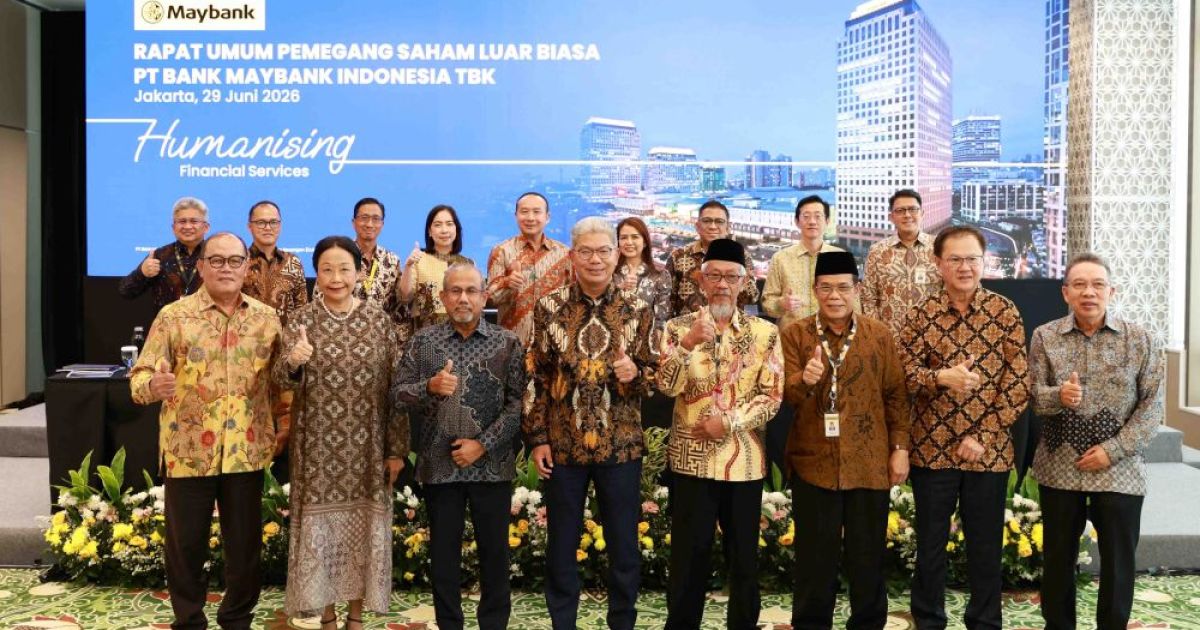 Resmi Kantongi Restu Pemegang Saham, Maybank Indonesia Kini Mengemban Mandat Jadi Induk Konglomerasi Keuangan