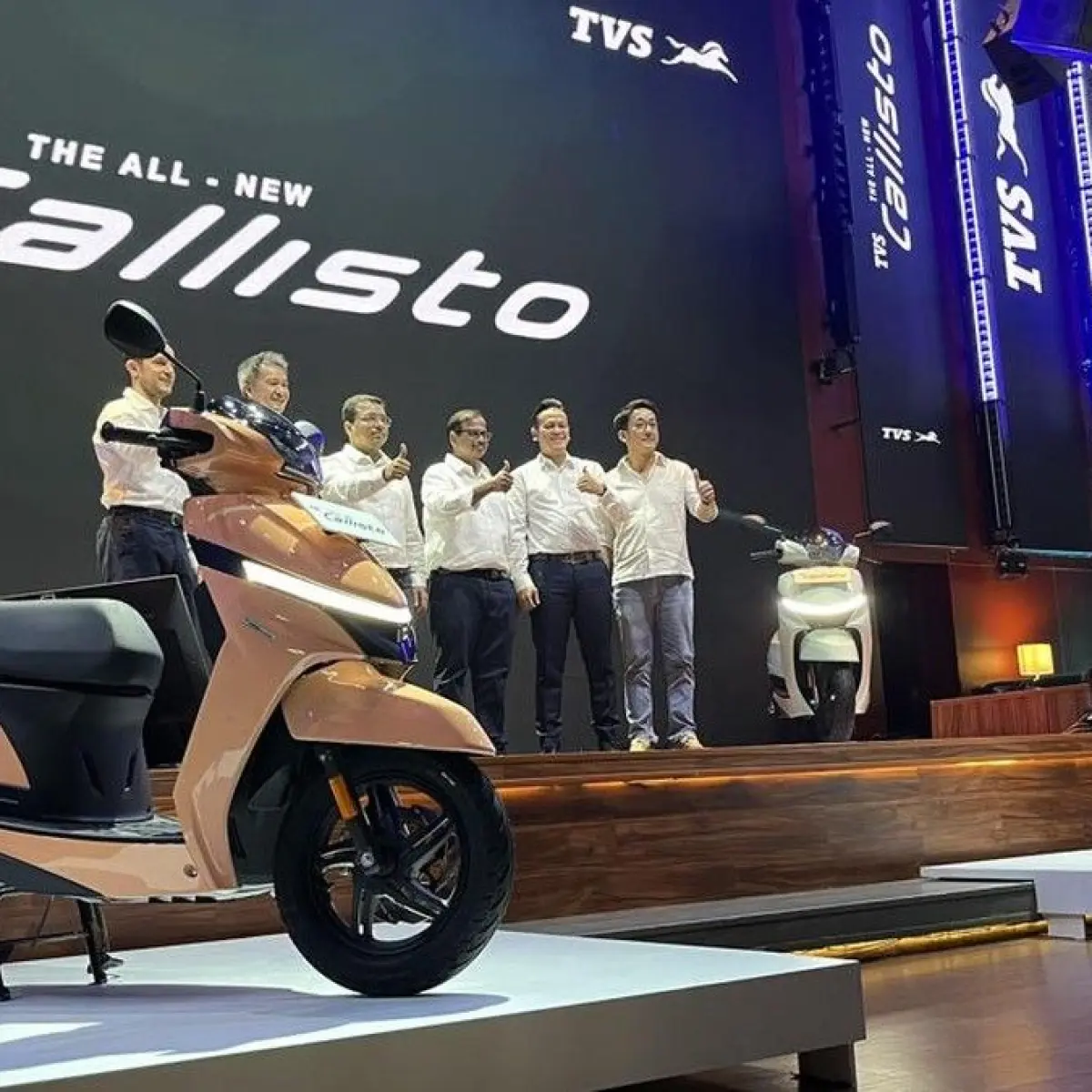 TVS Launches Refreshed Callisto 110 Scooter in Indonesia with Modern Design Overhaul