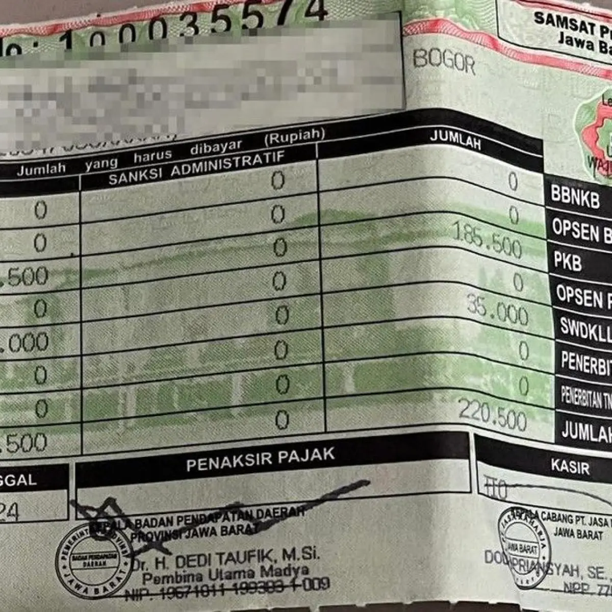 West Java Vehicle Owners Must Still Undergo Annual Physical Endorsement Despite Online STNK Tax Payments