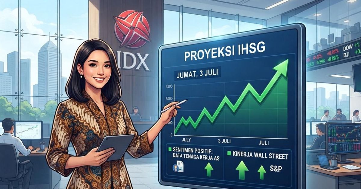 Proyeksi IHSG Hari Ini: Menguat Tipis Didorong Optimisme Pasar Global Pasca Rilis Data Ketenagakerjaan AS