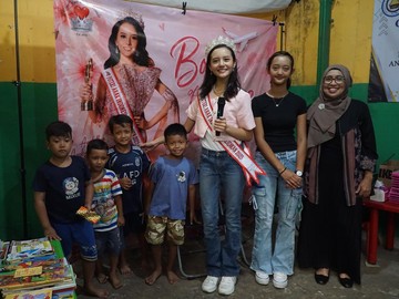 Puteri Anak Indonesia Pendidikan 2025 Luncurkan Program "Books of Hope" Dorong Akses Buku Bahasa Inggris