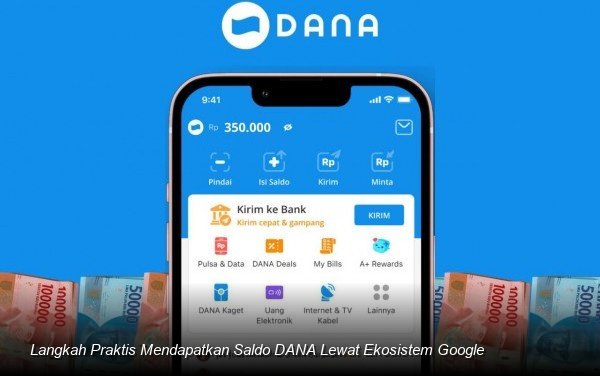 Strategi Cerdas Memanfaatkan Ekosistem Google untuk Menambah Saldo Dompet Digital DANA