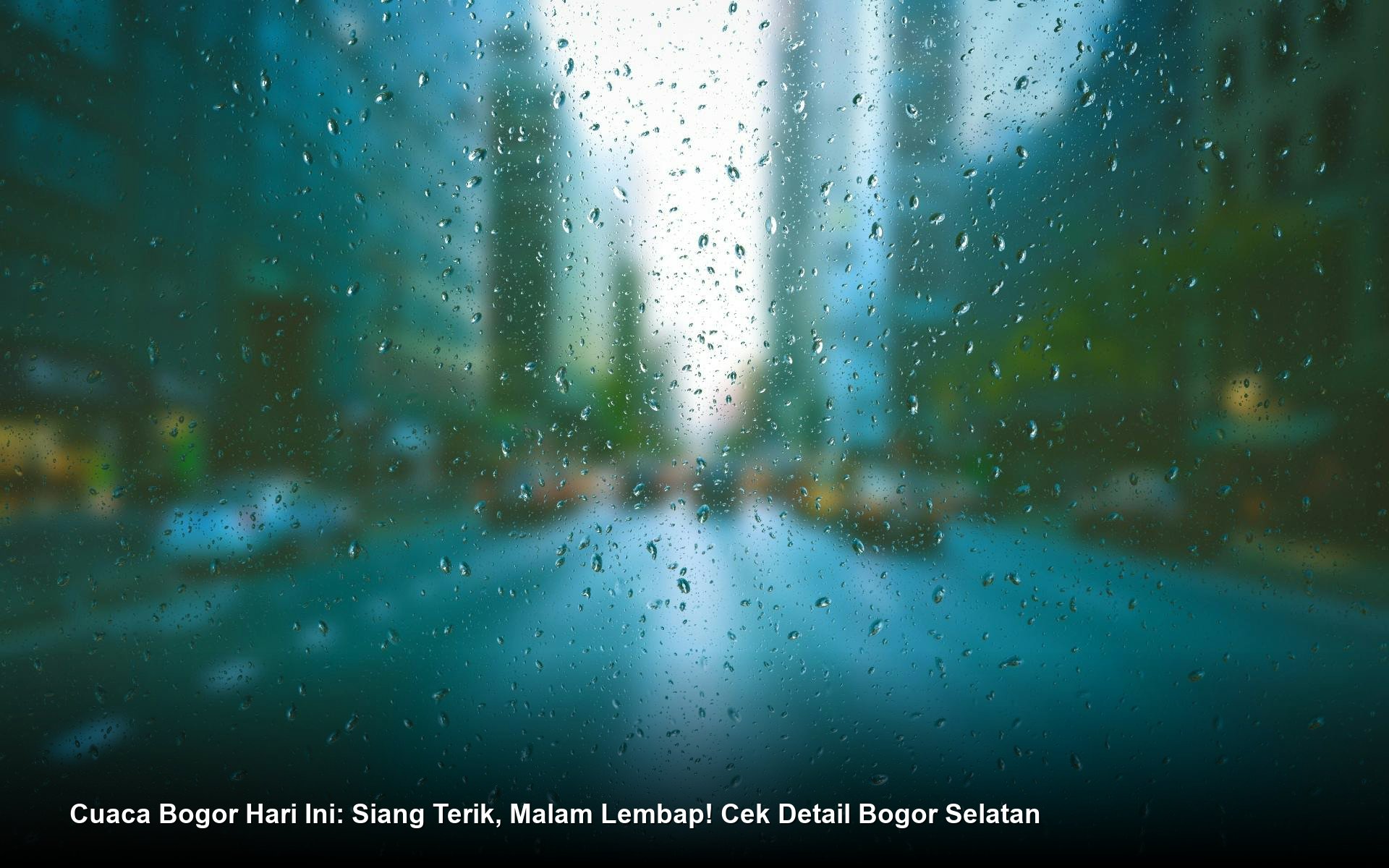 Cuaca Bogor Hari Ini: Siang Terik, Malam Lembap! Cek Detail Bogor Selatan