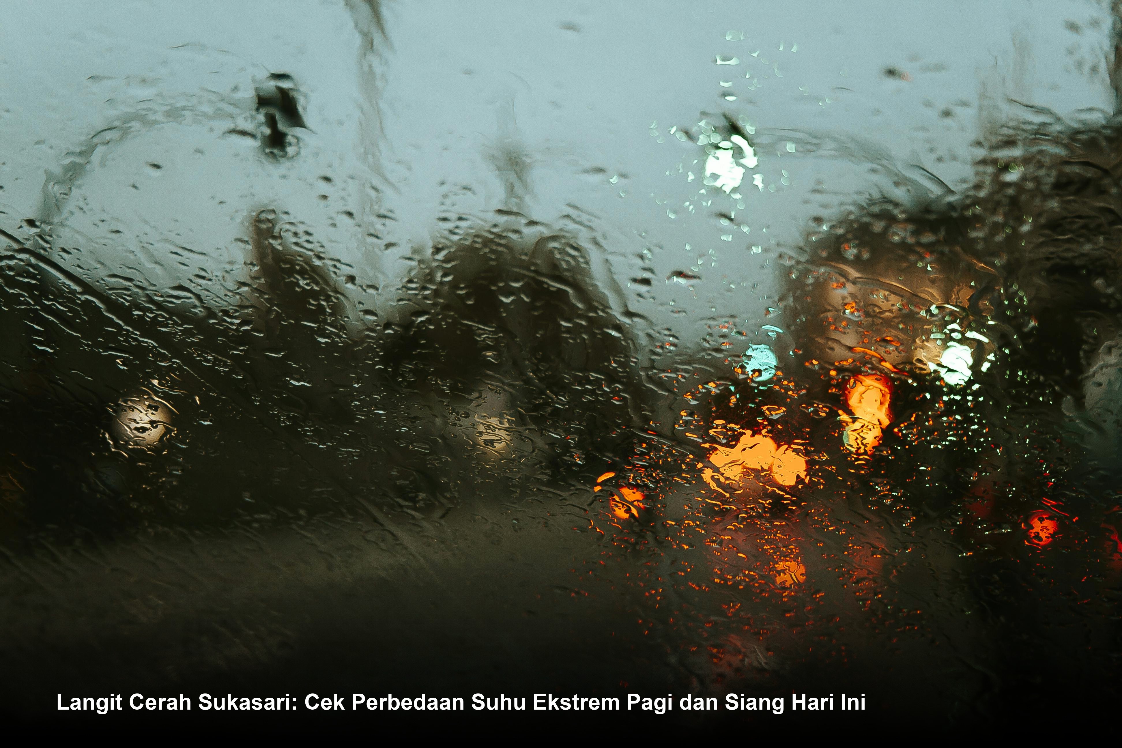 Langit Cerah Sukasari: Cek Perbedaan Suhu Ekstrem Pagi dan Siang Hari Ini