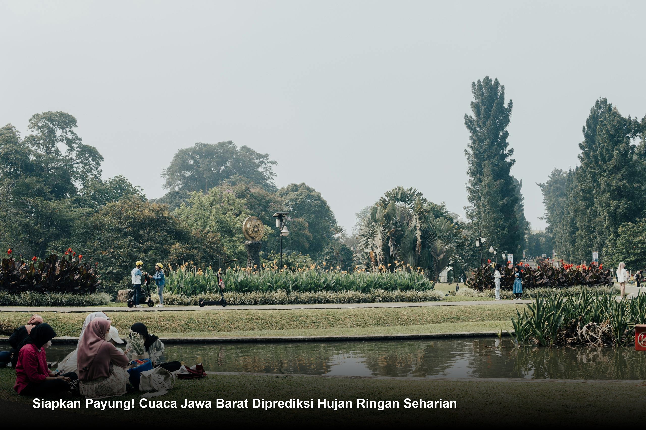 Siapkan Payung! Cuaca Jawa Barat Diprediksi Hujan Ringan Seharian
