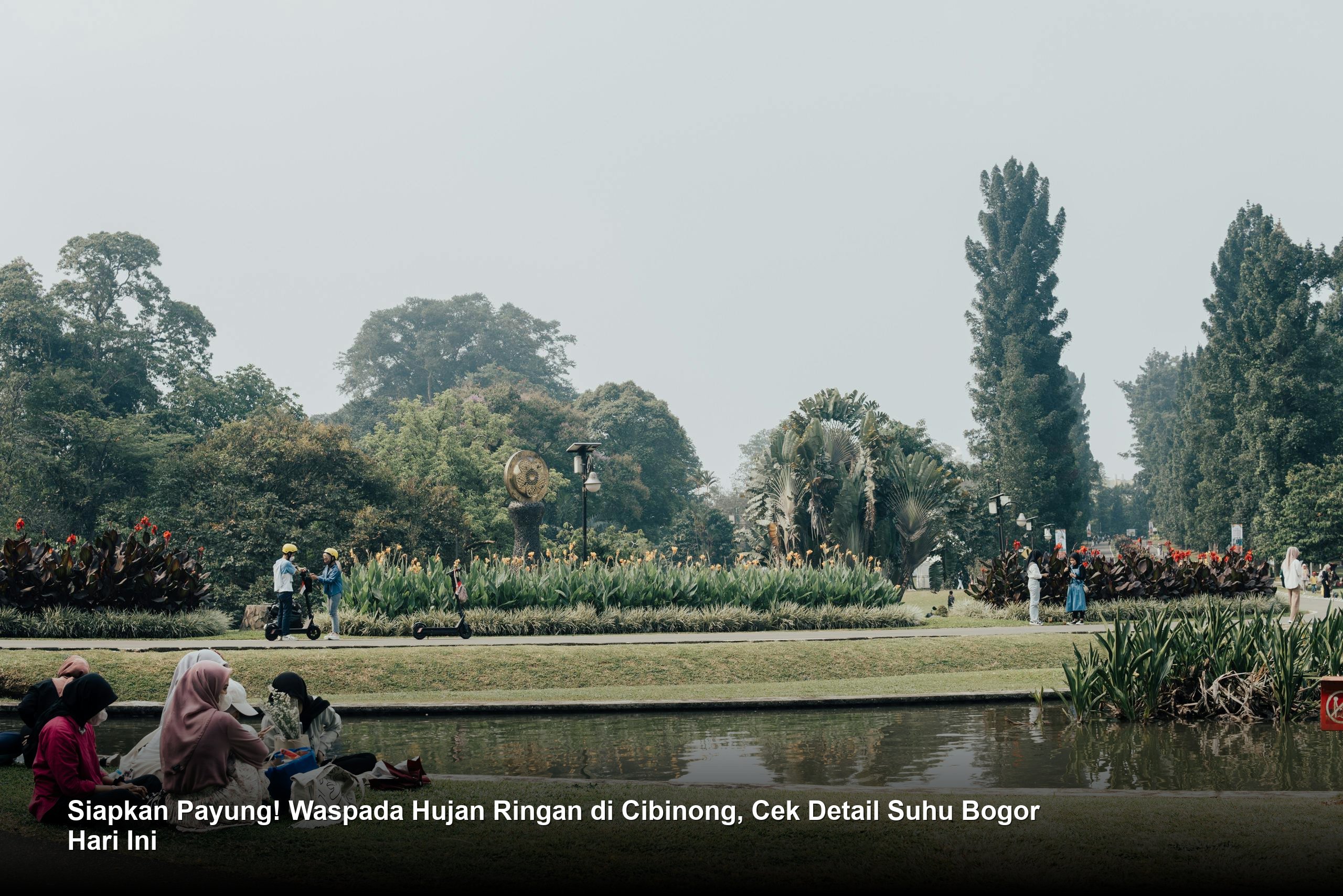 Siapkan Payung! Waspada Hujan Ringan di Cibinong, Cek Detail Suhu Bogor Hari Ini