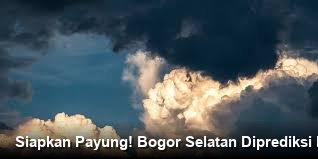 Siapkan Payung! Bogor Selatan Diprediksi Diguyur Hujan Petir Siang Ini