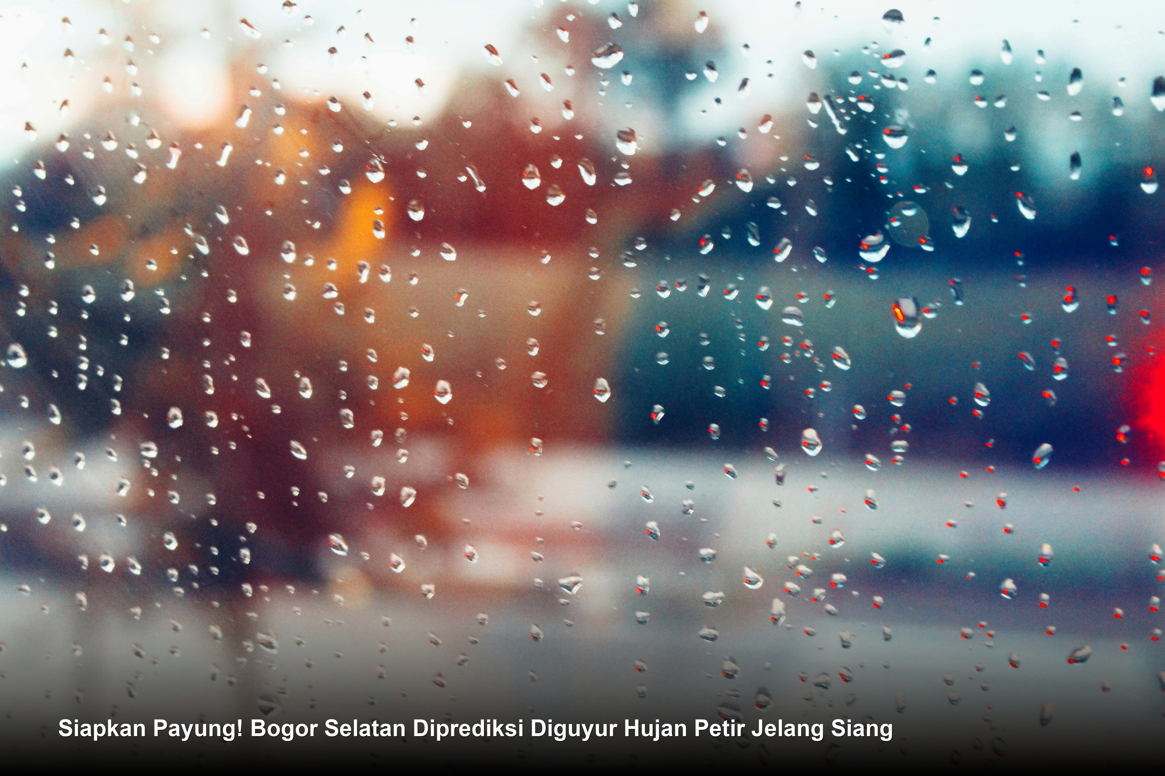 Siapkan Payung! Bogor Selatan Diprediksi Diguyur Hujan Petir Jelang Siang