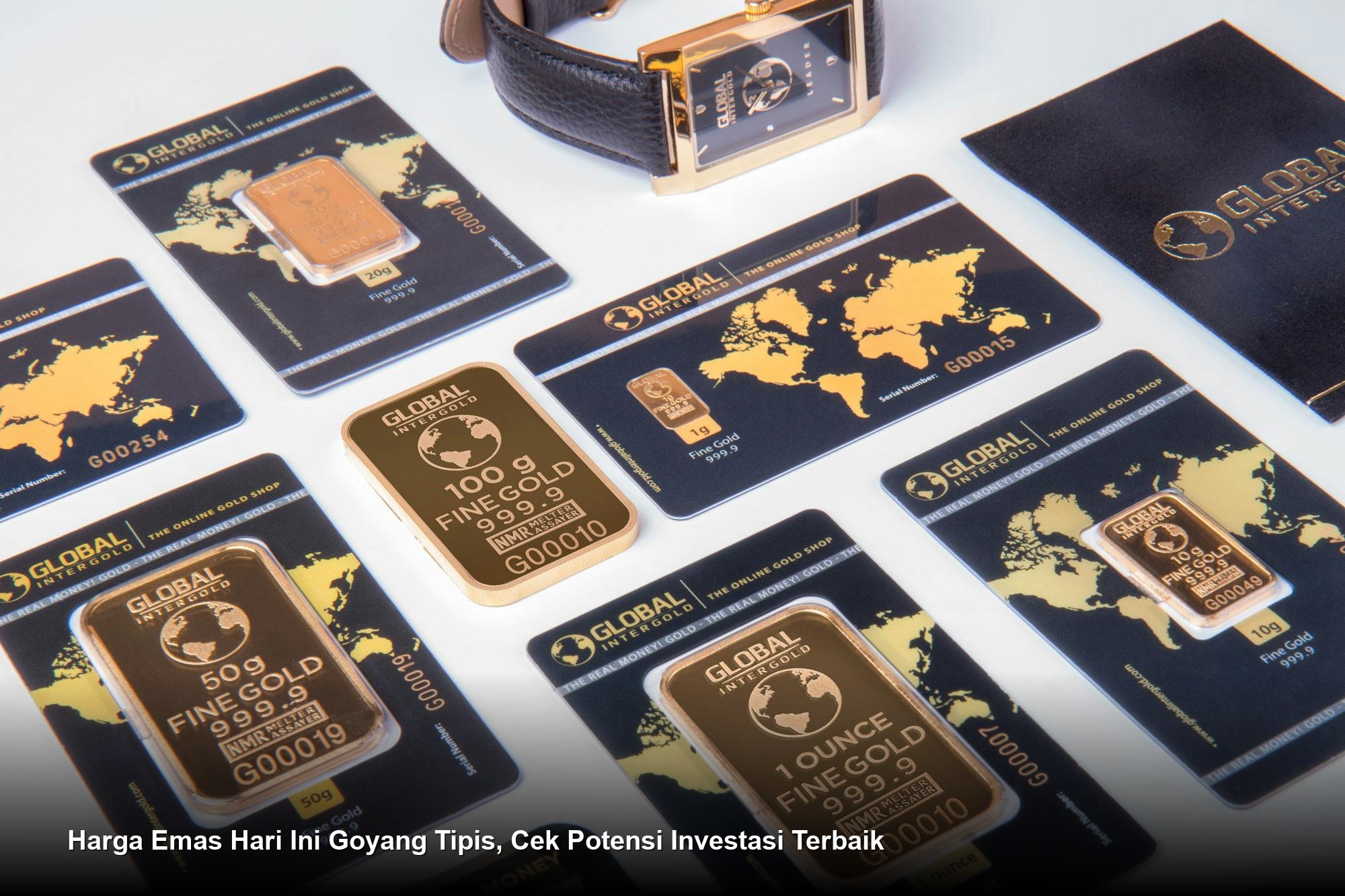 Harga Emas Hari Ini Goyang Tipis, Cek Potensi Investasi Terbaik
