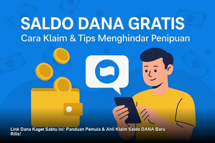 Link Dana Kaget Sabtu Ini: Panduan Pemula & Ahli Klaim Saldo DANA Baru Rilis!