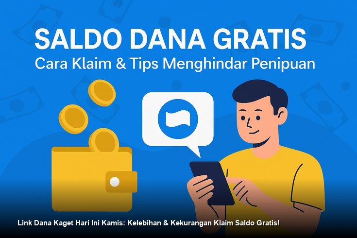 Link Dana Kaget Hari Ini Kamis: Kelebihan & Kekurangan Klaim Saldo Gratis!