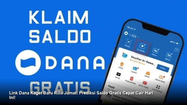 Link Dana Kaget Baru Rilis Jumat: Prediksi Saldo Gratis Cepat Cair Hari Ini!