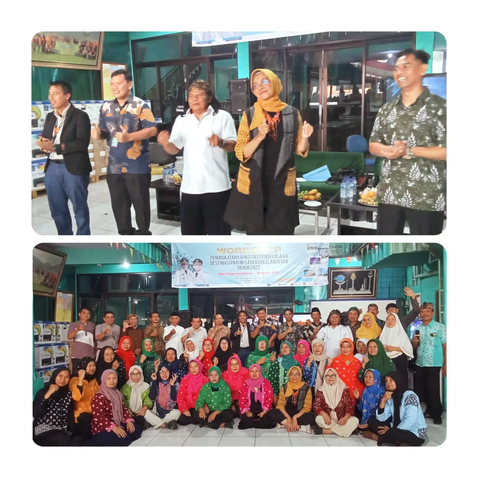 Kadis Pariwisata Banten Resmikan Workshop Peningkatan Kapasitas Destinasi Wisata Berkelanjutan di Kampung  Jawa  Wadassari Tangsel