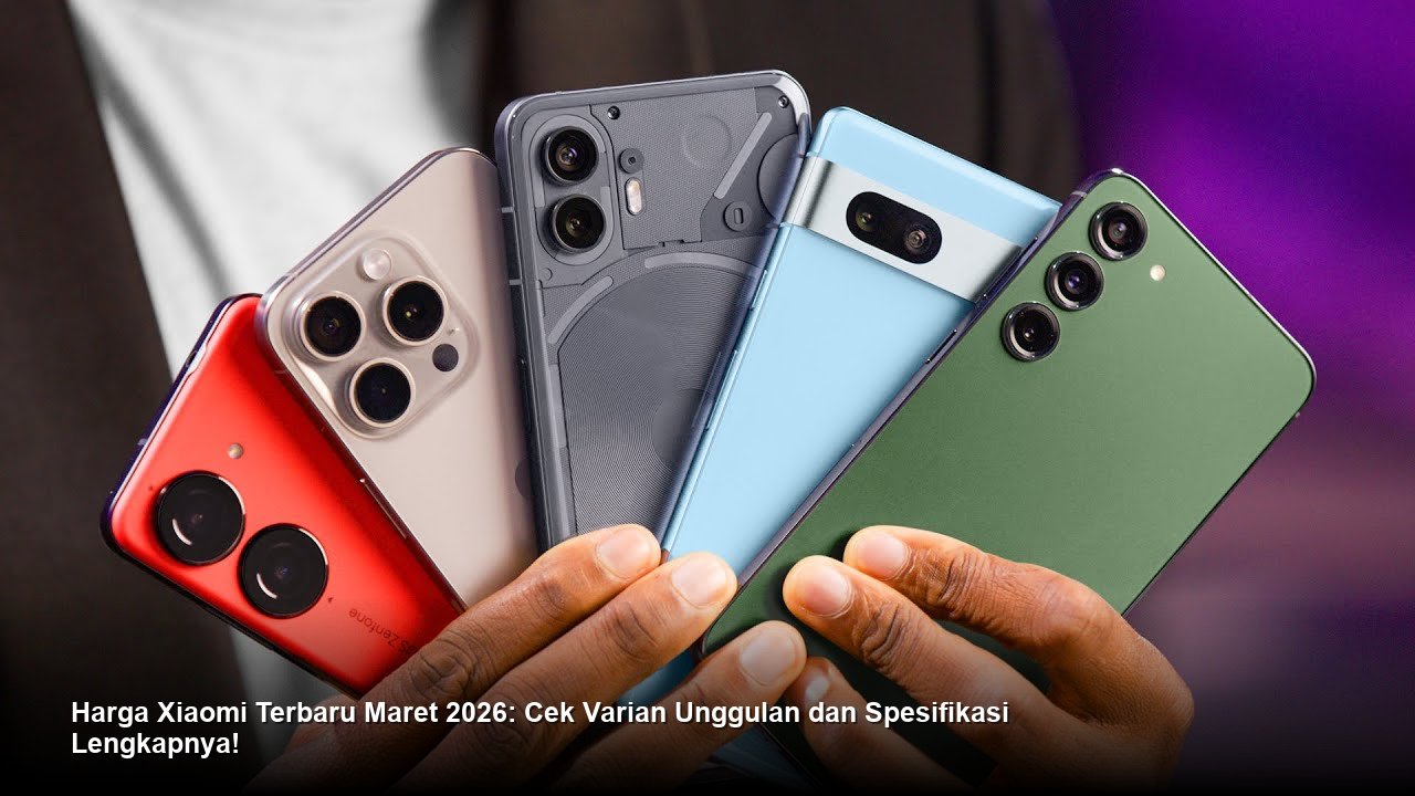 Harga Xiaomi Terbaru Maret 2026: Cek Varian Unggulan dan Spesifikasi Lengkapnya!