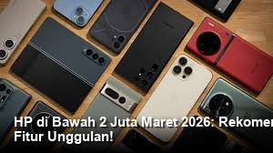 HP di Bawah 2 Juta Maret 2026: Rekomendasi Terbaik Versi Reviewer, Cek Fitur Unggulan!