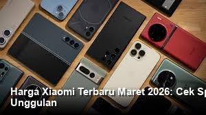 Harga Xiaomi Terbaru Maret 2026: Cek Spesifikasi dan Fitur Keamanan Unggulan