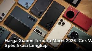 Harga Xiaomi Terbaru Maret 2026: Cek Varian Flagship Hingga Entry-Level dan Spesifikasi Lengkap