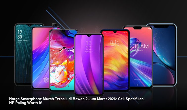 Harga Smartphone Murah Terbaik di Bawah 2 Juta Maret 2026: Cek Spesifikasi HP Paling Worth It!