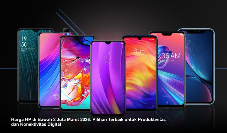 Harga HP di Bawah 2 Juta Maret 2026: Pilihan Terbaik untuk Produktivitas dan Konektivitas Digital