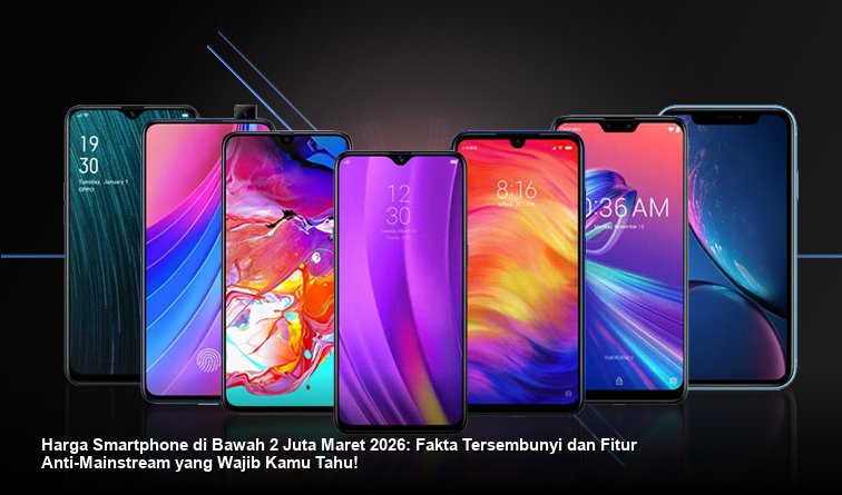 Harga Smartphone di Bawah 2 Juta Maret 2026: Fakta Tersembunyi dan Fitur Anti-Mainstream yang Wajib Kamu Tahu!