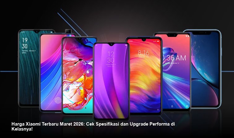 Harga Xiaomi Terbaru Maret 2026: Cek Spesifikasi dan Upgrade Performa di Kelasnya!