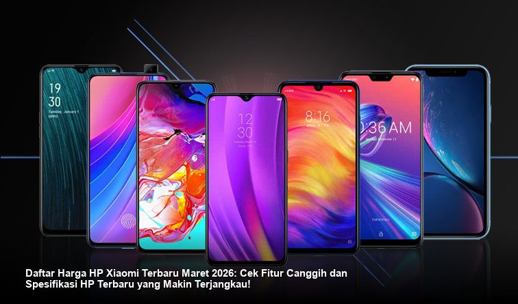 Daftar Harga HP Xiaomi Terbaru Maret 2026: Cek Fitur Canggih dan Spesifikasi HP Terbaru yang Makin Terjangkau!