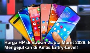 Harga HP di Bawah 2 Juta Maret 2026: Bongkar Fakta Tersembunyi & Fitur Mengejutkan di Kelas Entry-Level!